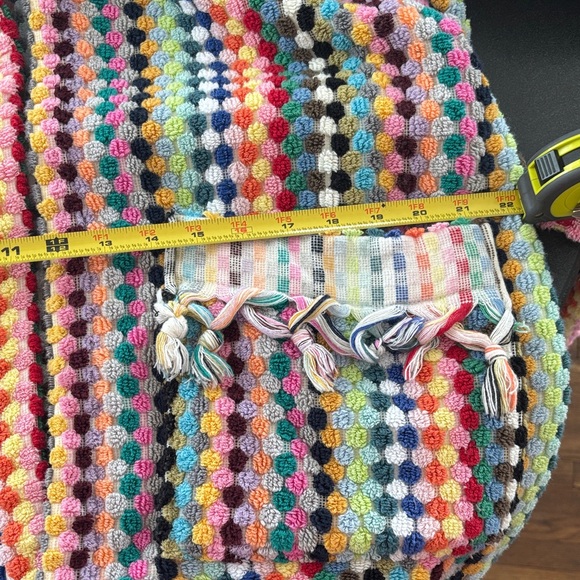 Multicolor Striped Hooded Robe - Picture 13 of 13